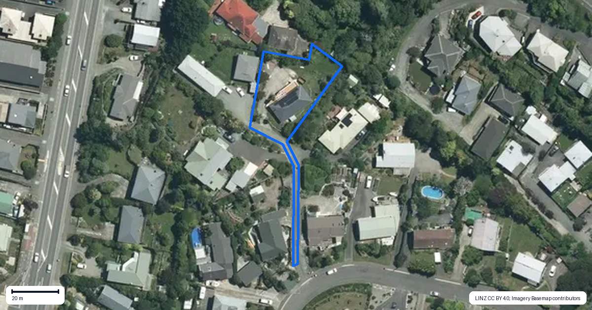 Property context map for 25 Douglas Road, Wakatu, Nelson