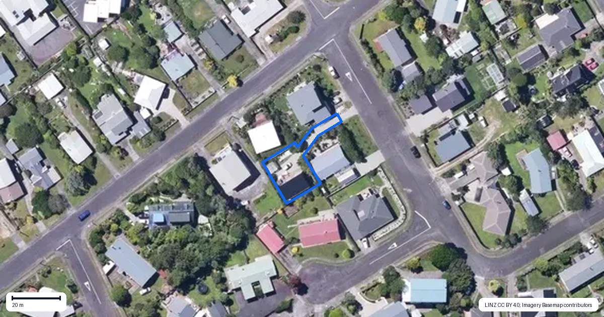 Property context map for 33 Ngahue Crescent, Carters Beach, Westport