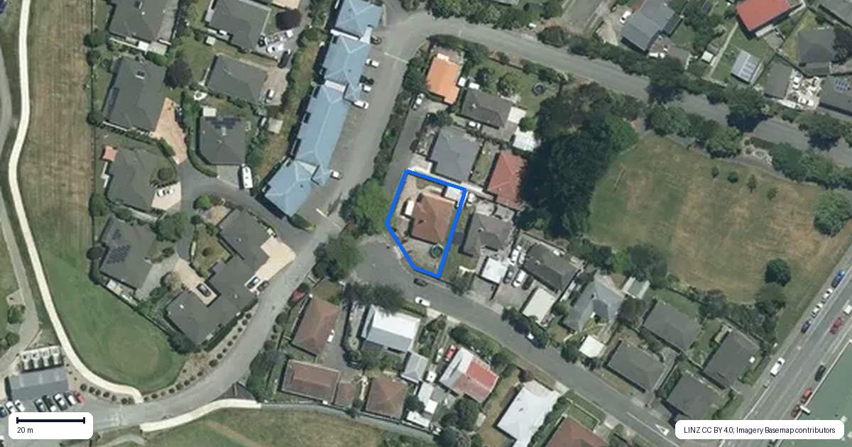 Property context map for 12 Cohen Place, Annesbrook, Nelson