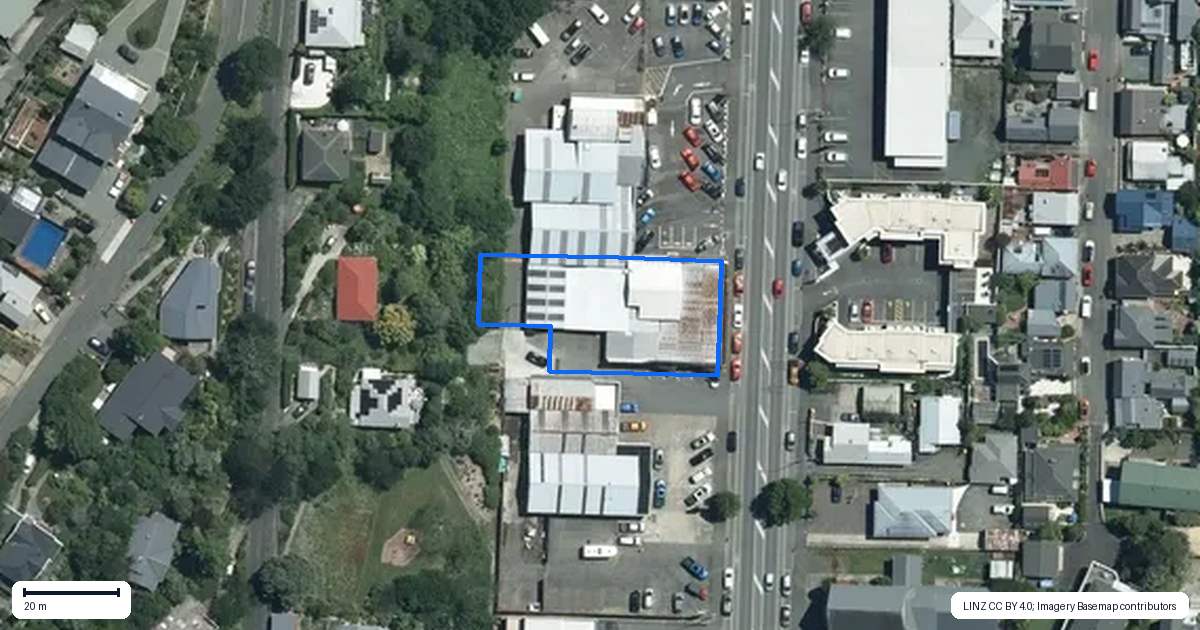 Property context map for 170 Rutherford Street, Nelson