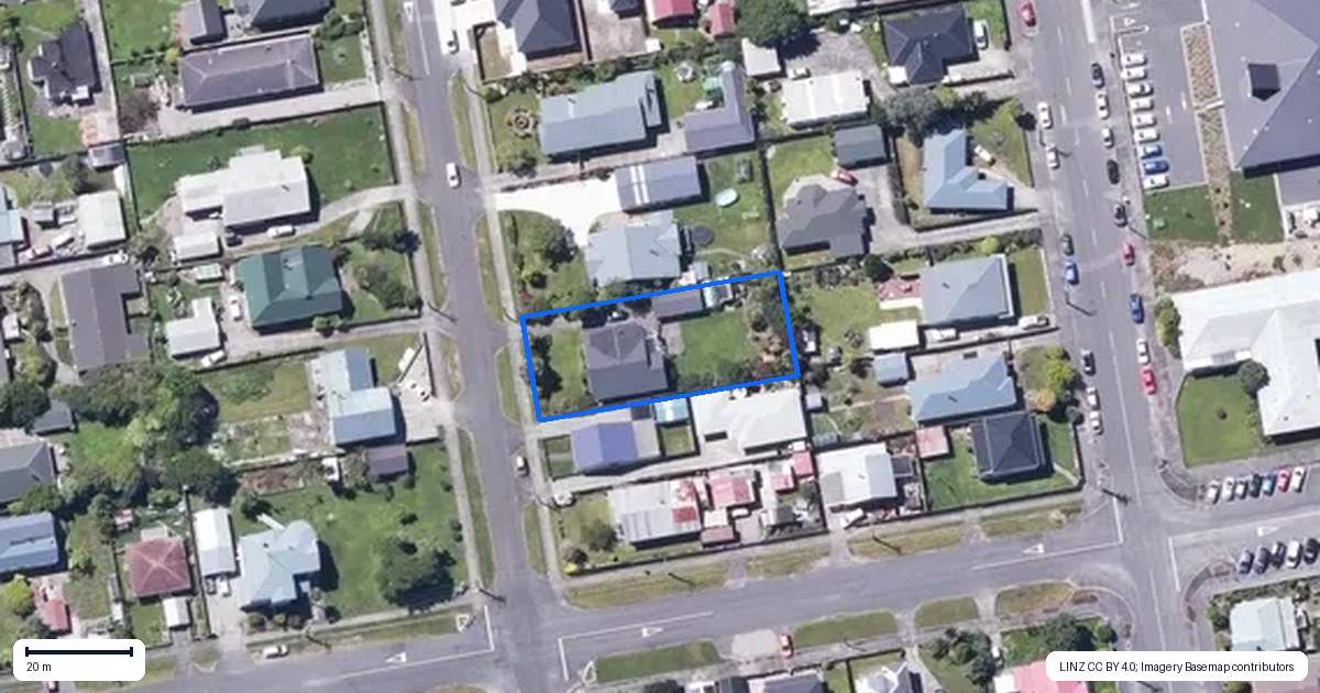 Property context map for 49 Romilly Street, Westport