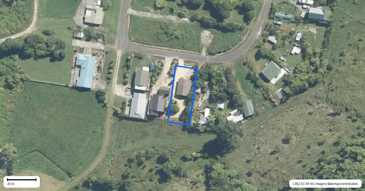 Property context map for 6 Horncastle Crescent, Little Wanganui, Karamea