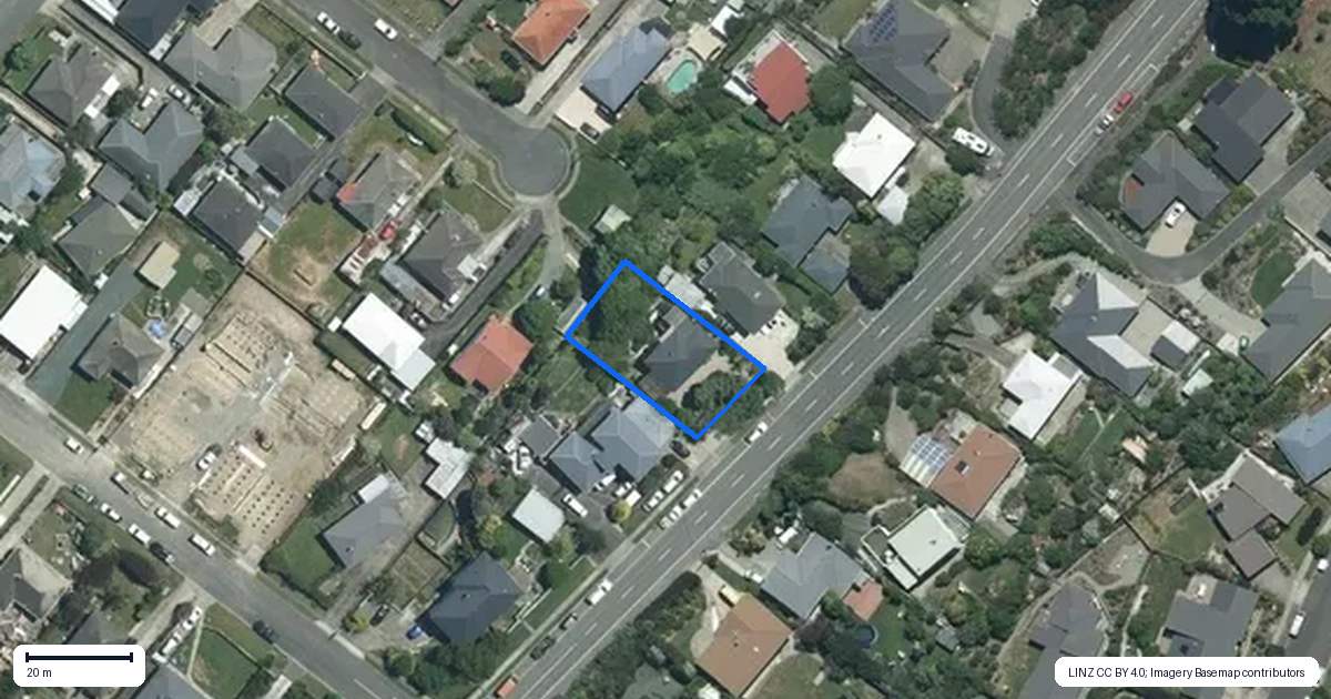 Property context map for 256 The Ridgeway, Stoke, Nelson