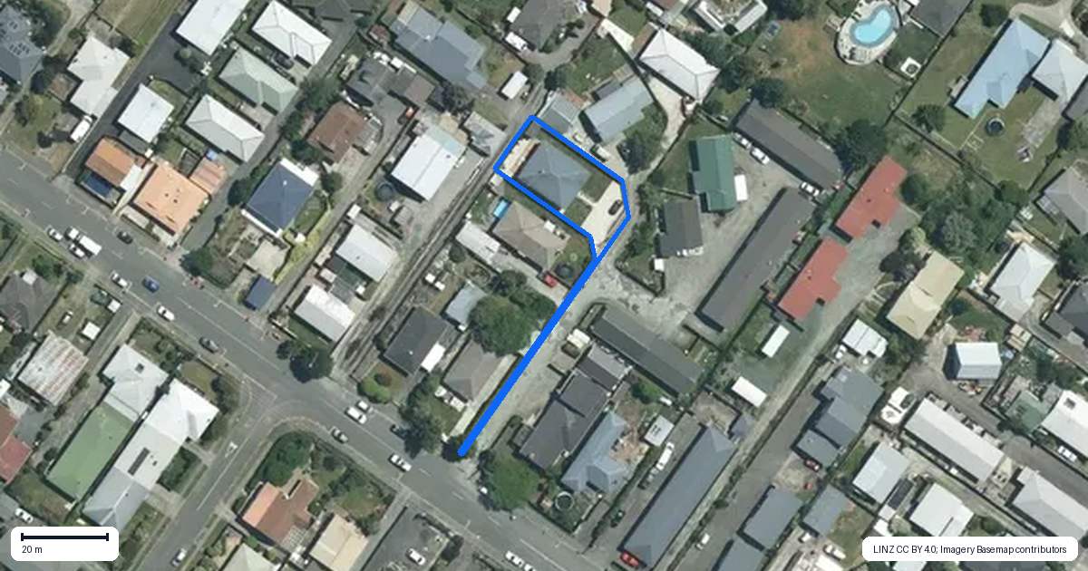 Property context map for 102A Parkers Road, Tahunanui, Nelson