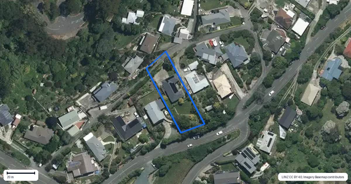 Property context map for 58 Quebec Road, Washington Valley, Nelson