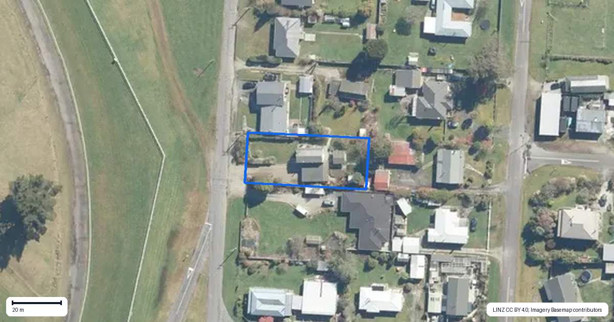 Property context map for 63 Crampton Road, Reefton