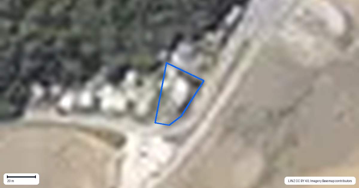 Property context map for 185A Sandy Bay-Marahau Road, Marahau, Motueka