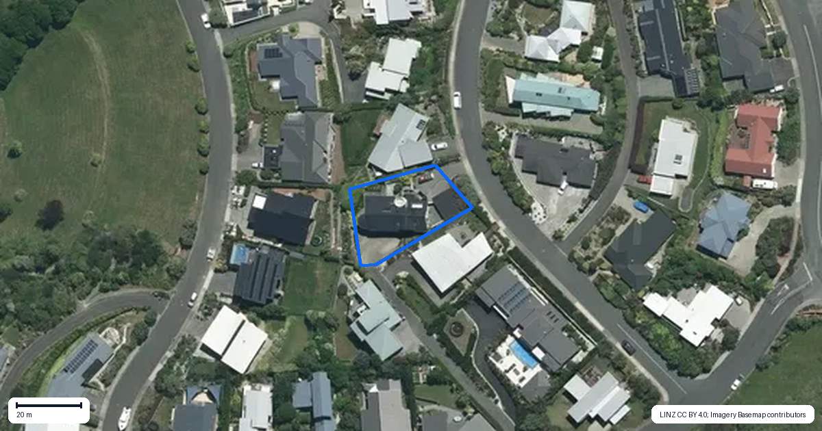 Property context map for 9 Commodore Place, Britannia Heights, Nelson