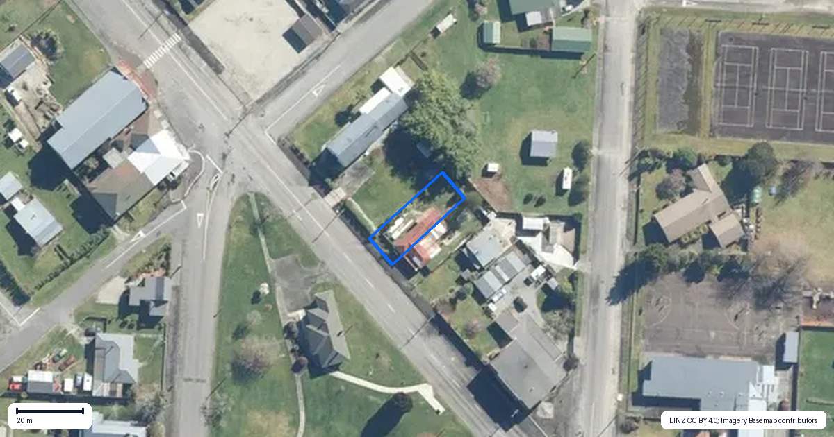 Property context map for 177 Buller Road, Reefton
