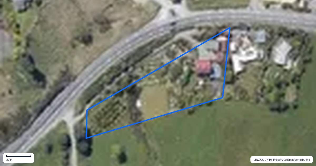 Property context map for 56 Mapua Drive, Mapua