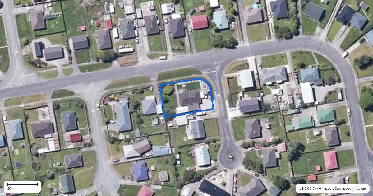 Property context map for 66 Rintoul Street, Westport
