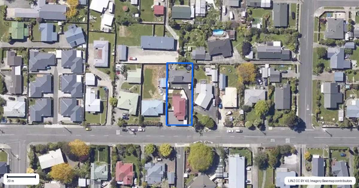 Property context map for 48B Greenwood Street, Motueka