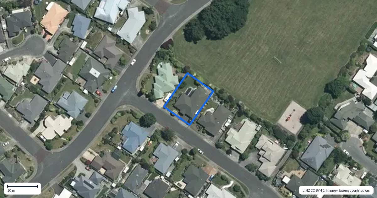 Property context map for 20 Ashbury Street, Stoke, Nelson
