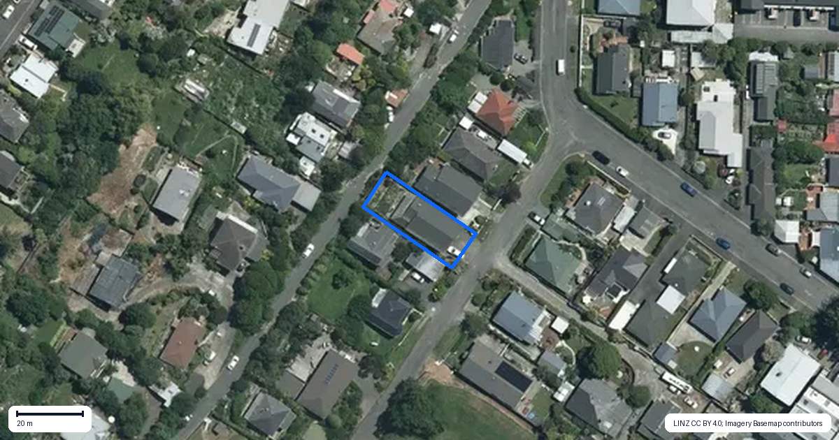 Property context map for 8 Renwick Place, Nelson South, Nelson