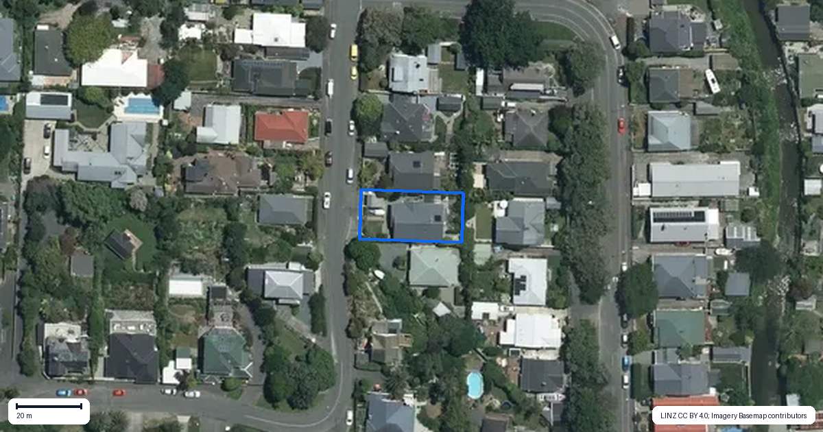 Property context map for 17 Scotland Street, Nelson South, Nelson