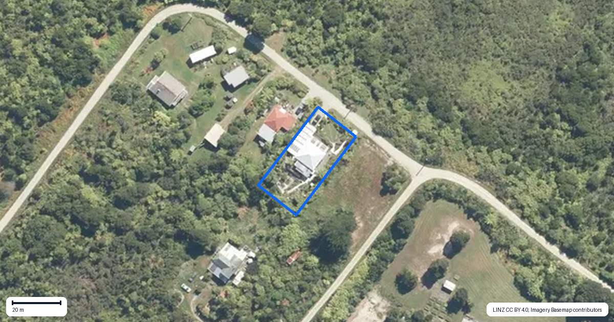 Property context map for 55 Blake Street, Millerton, Westport