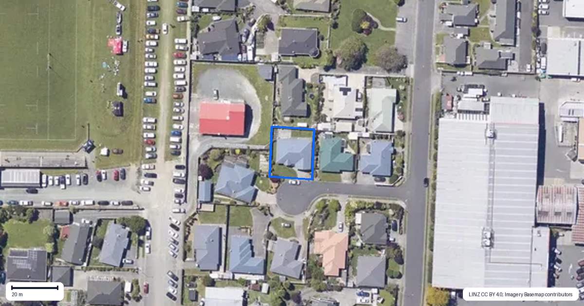 Property context map for 6 Te Iti Place, Motueka