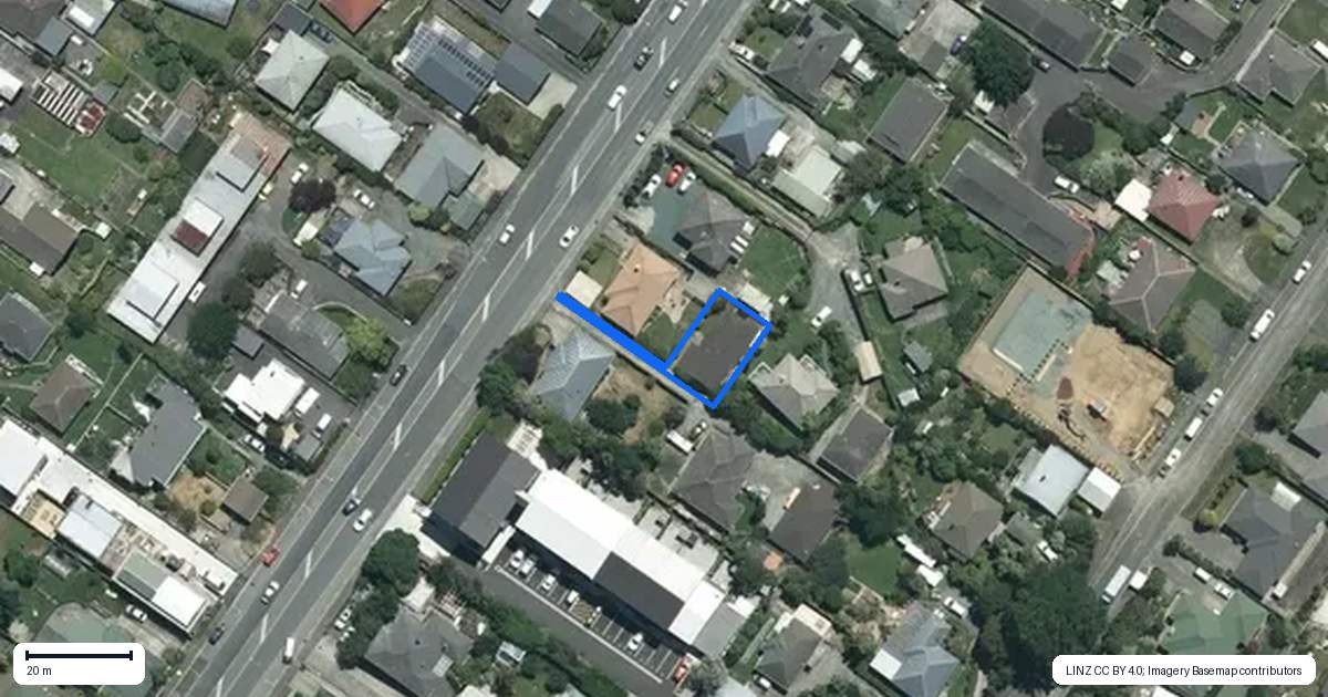 Property context map for 119A Waimea Road, Nelson South, Nelson