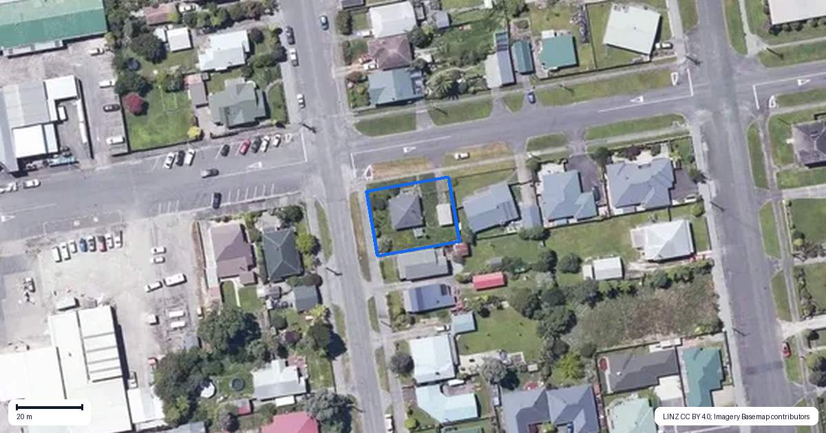 Property context map for 28 Rintoul Street, Westport