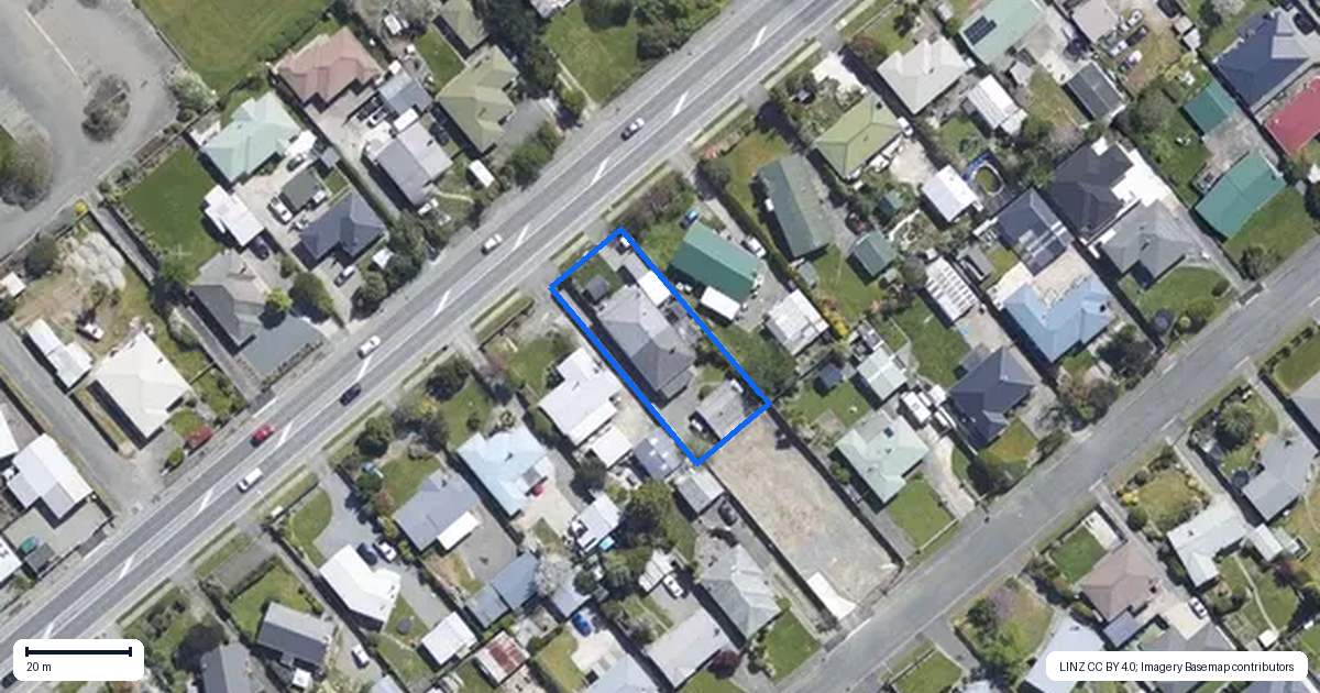 Property context map for 49A Gladstone Road, Richmond
