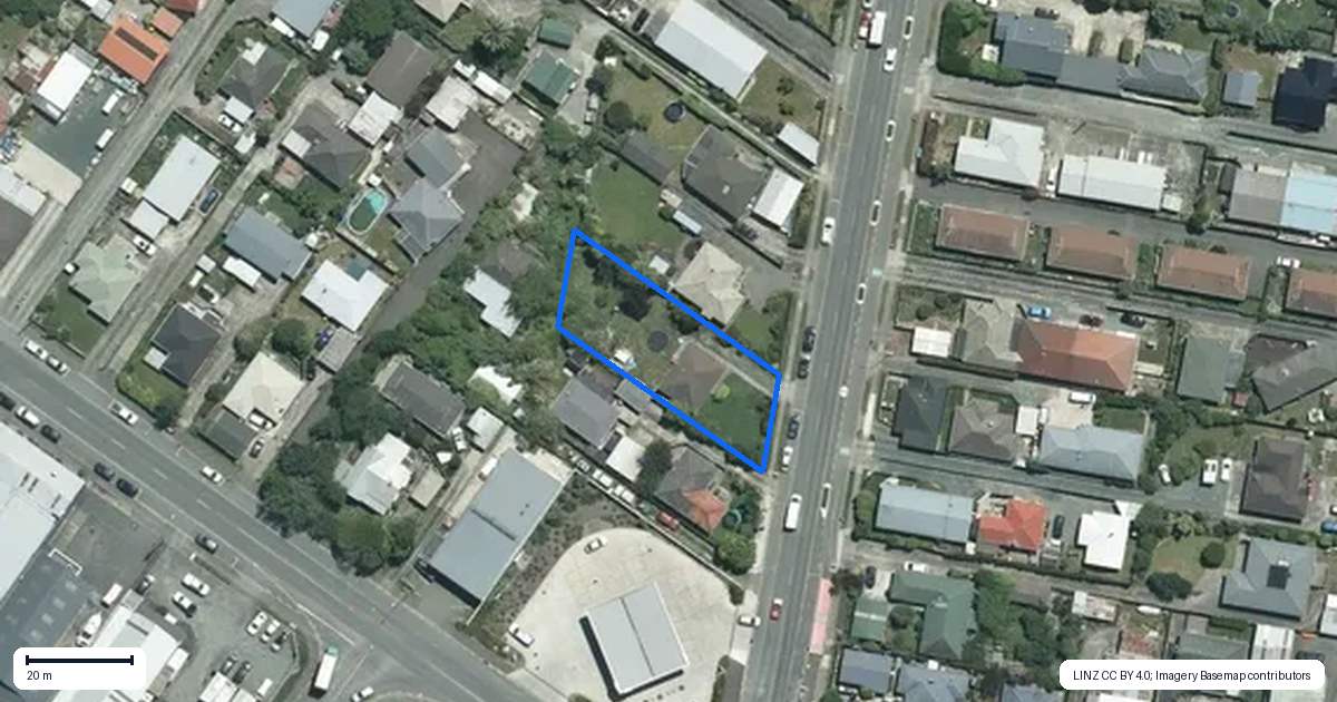 Property context map for 136 Muritai Street, Tahunanui, Nelson