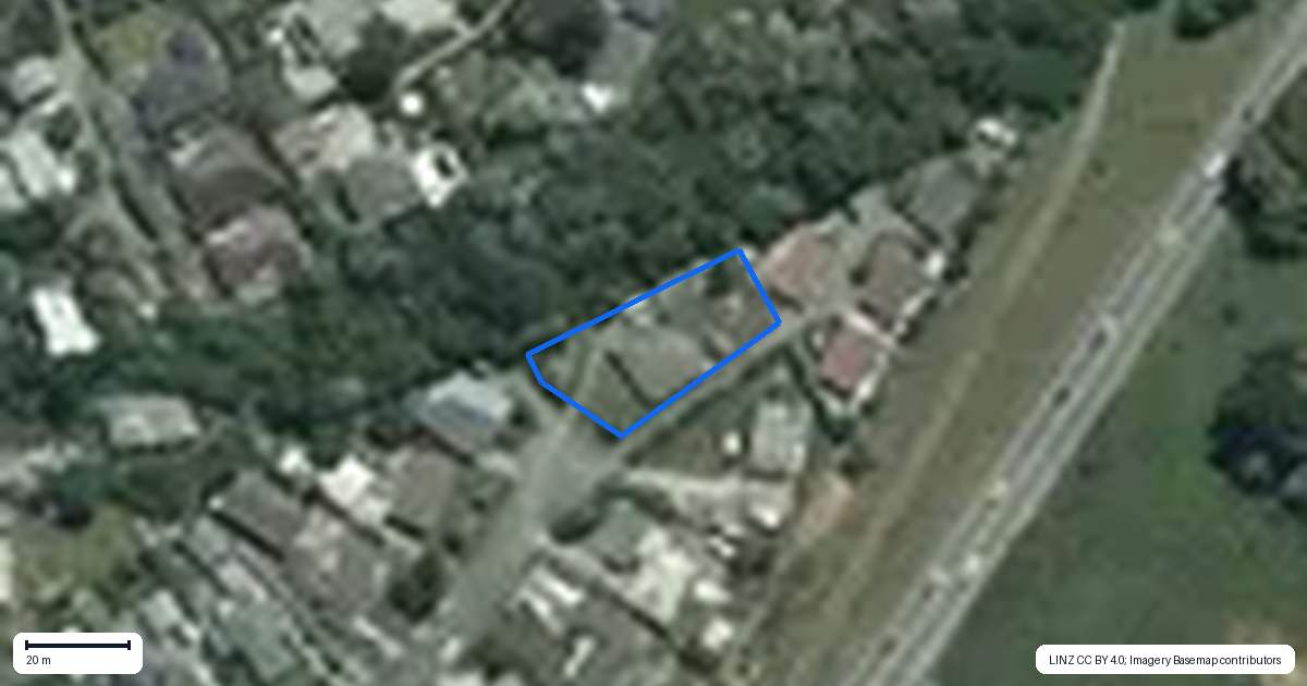 Property context map for 1 Anglia Street, Wakatu, Nelson
