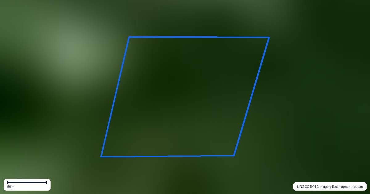 Property context map for 70 Sunset Heights Road, Karamea