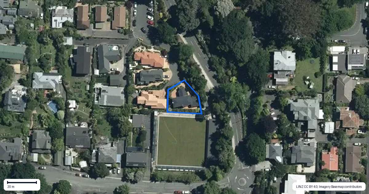 Property context map for 376 Trafalgar Square, Nelson