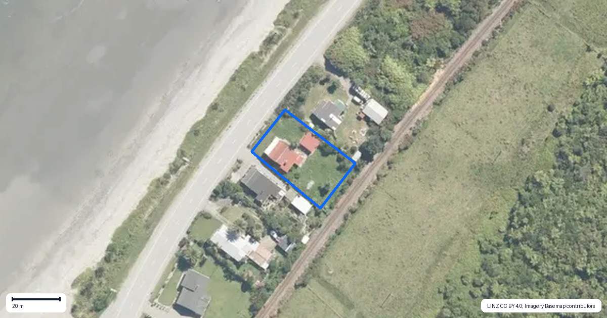 Property context map for 169 Torea Street, Granity