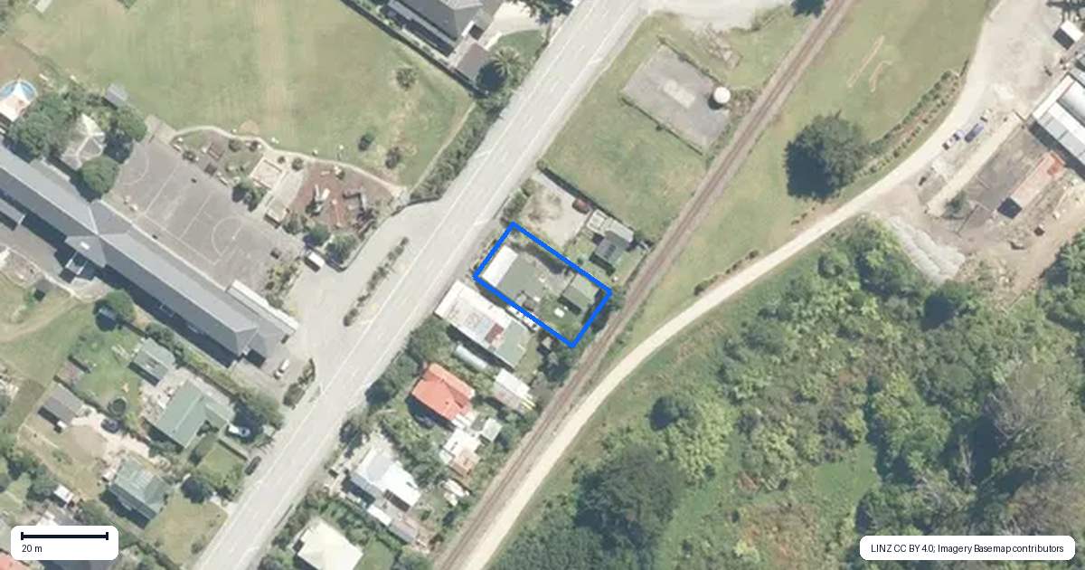 Property context map for 86 Torea Street, Granity