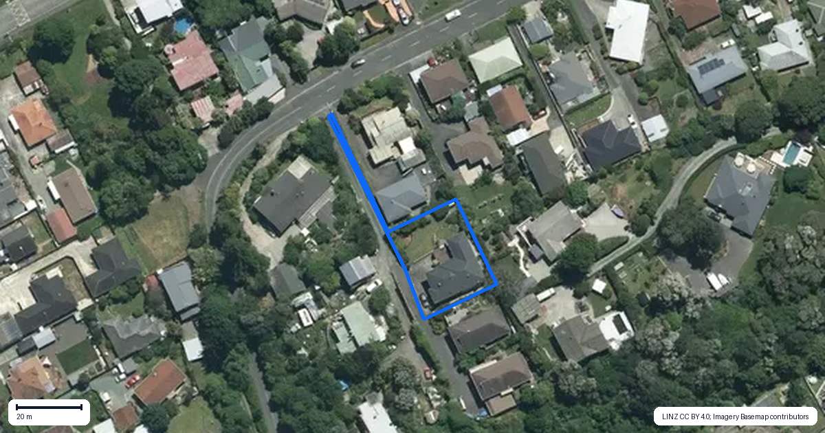 Property context map for 45 Scotia Street, Wakatu, Nelson