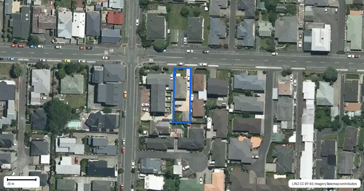 Property context map for 74 Grove Street, The Wood, Nelson