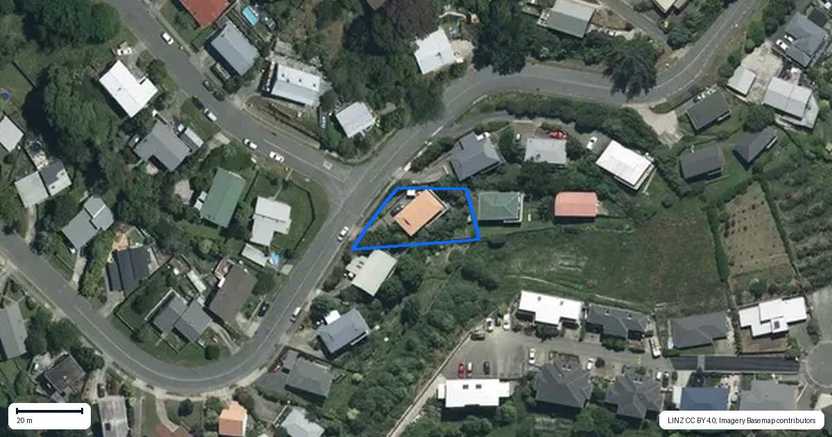 Property context map for 7 Montreal Road, Washington Valley, Nelson