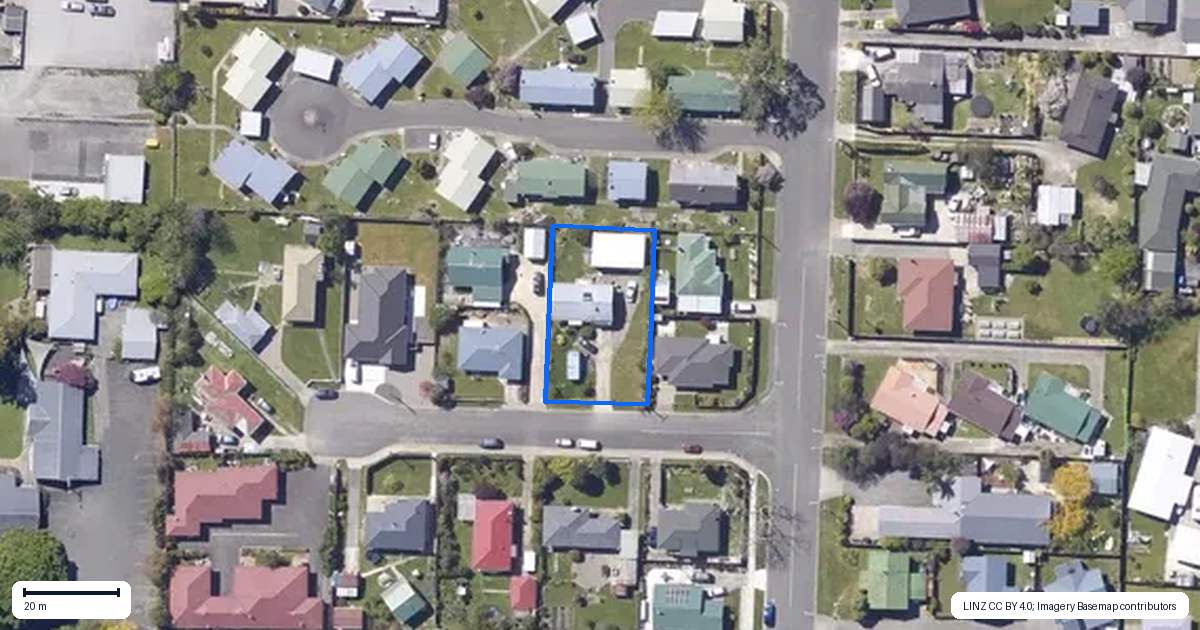 Property context map for 4 Selwyn Street, Motueka