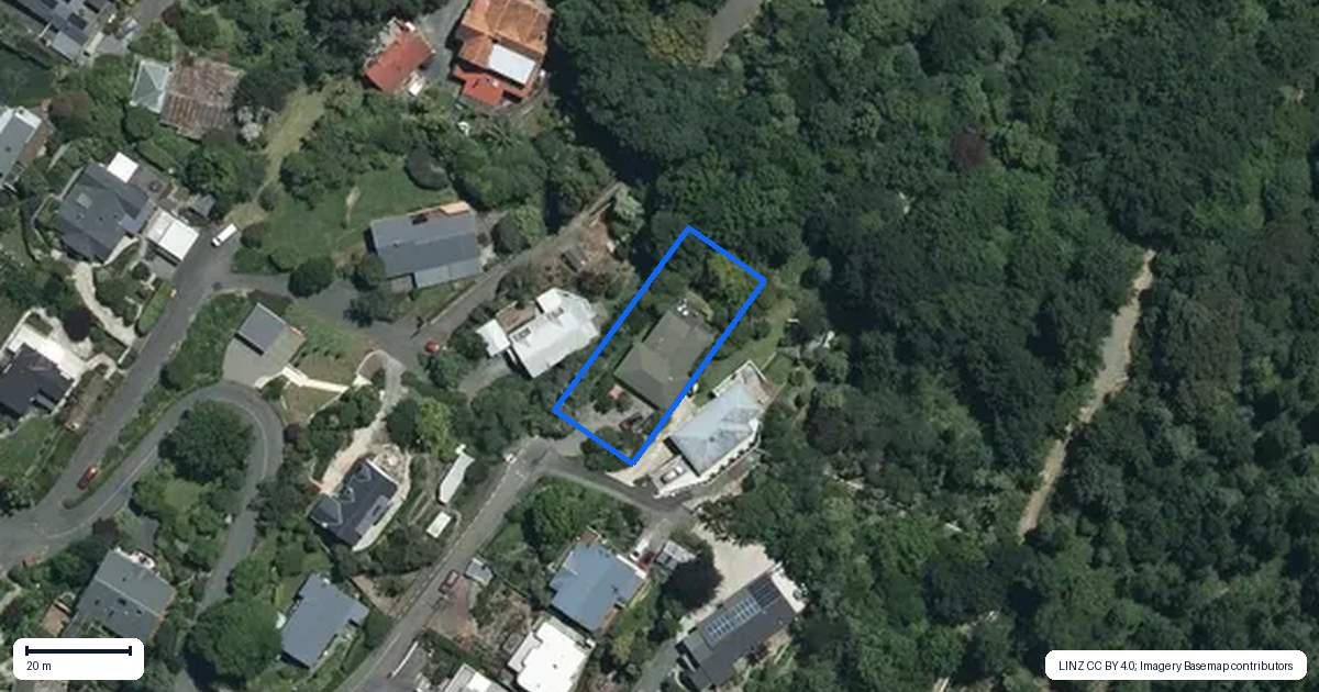 Property context map for 26 Allan Street, Nelson South, Nelson
