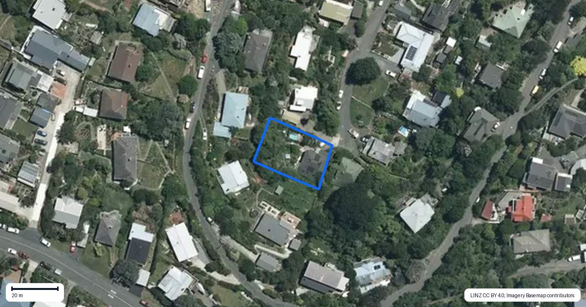 Property context map for 24 Fountain Place, Beachville, Nelson