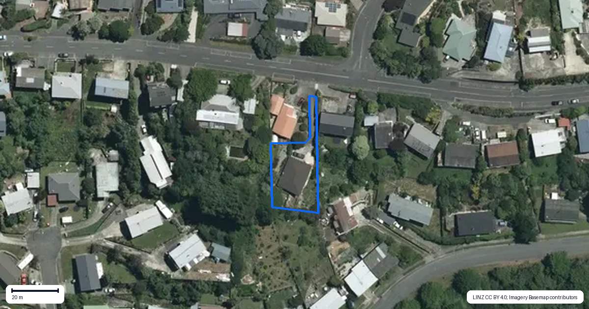 Property context map for 163A Quebec Road, Washington Valley, Nelson
