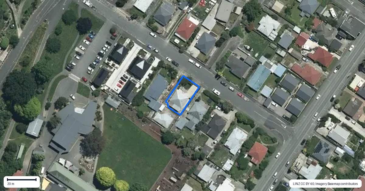 Property context map for 12 Totara Street, Nelson South, Nelson