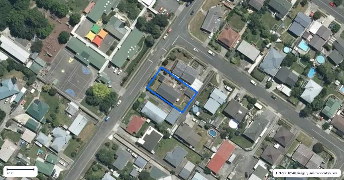 Property context map for 20 Durham Street, Stoke, Nelson