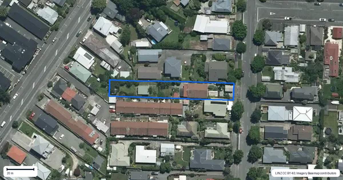 Property context map for 260 Rutherford Street, Nelson South, Nelson