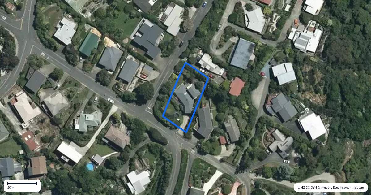 Property context map for 39 Tamaki Street, Tahunanui, Nelson