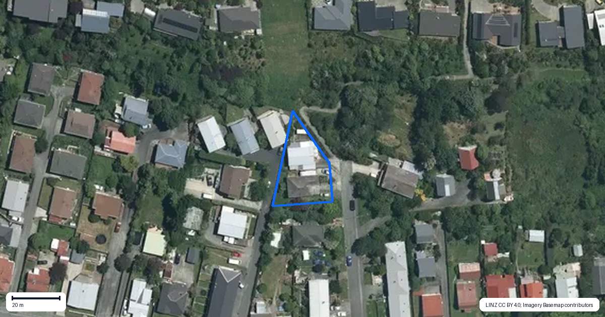 Property context map for 5 Pioneer Crescent, Washington Valley, Nelson