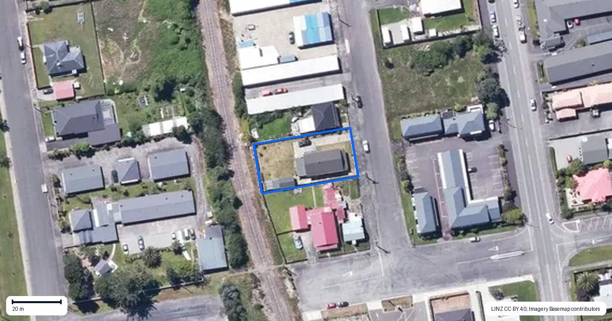Property context map for 46 Adderley Street, Westport