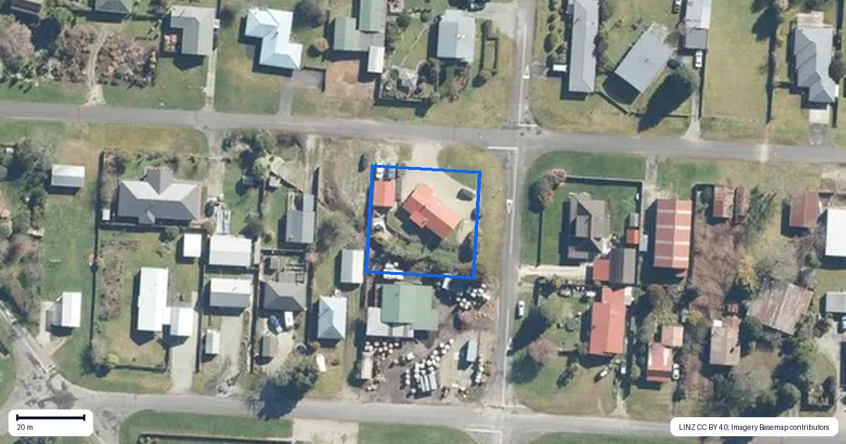 Property context map for 31 Coal Street, Reefton