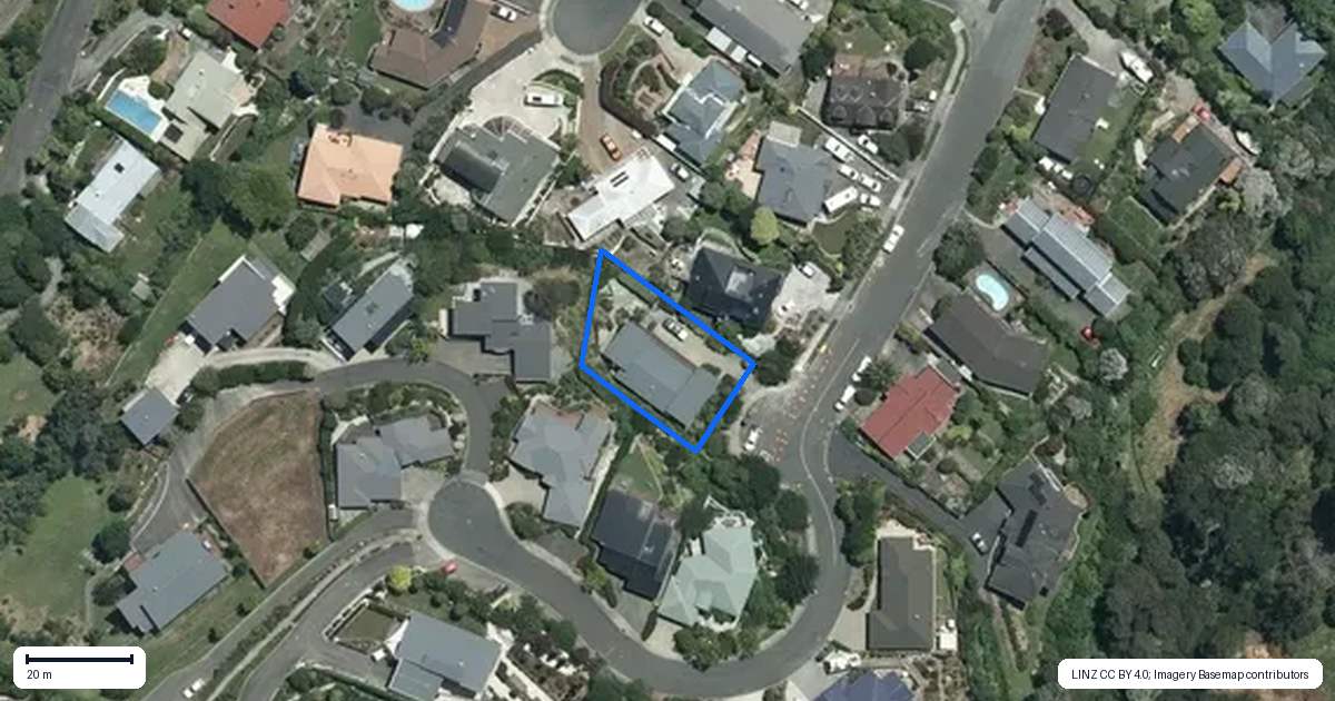 Property context map for 46 Newman Drive, Enner Glynn, Nelson