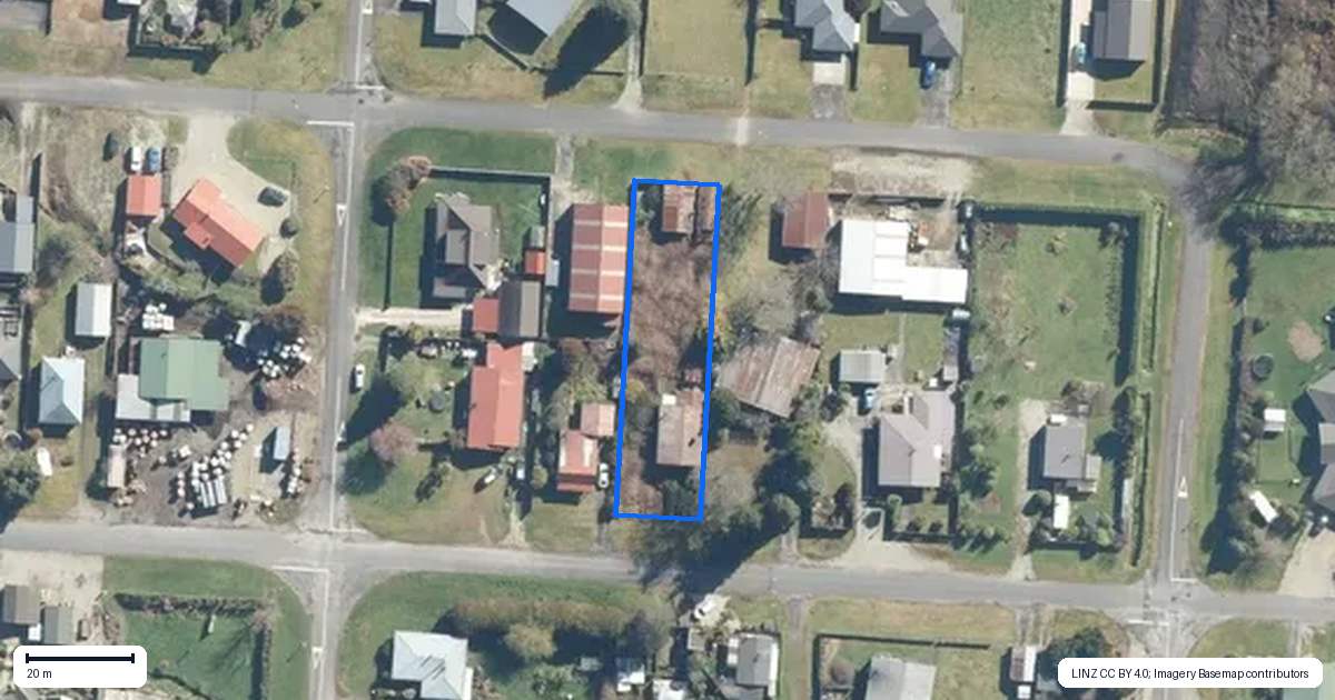Property context map for 24 Munson Street, Reefton