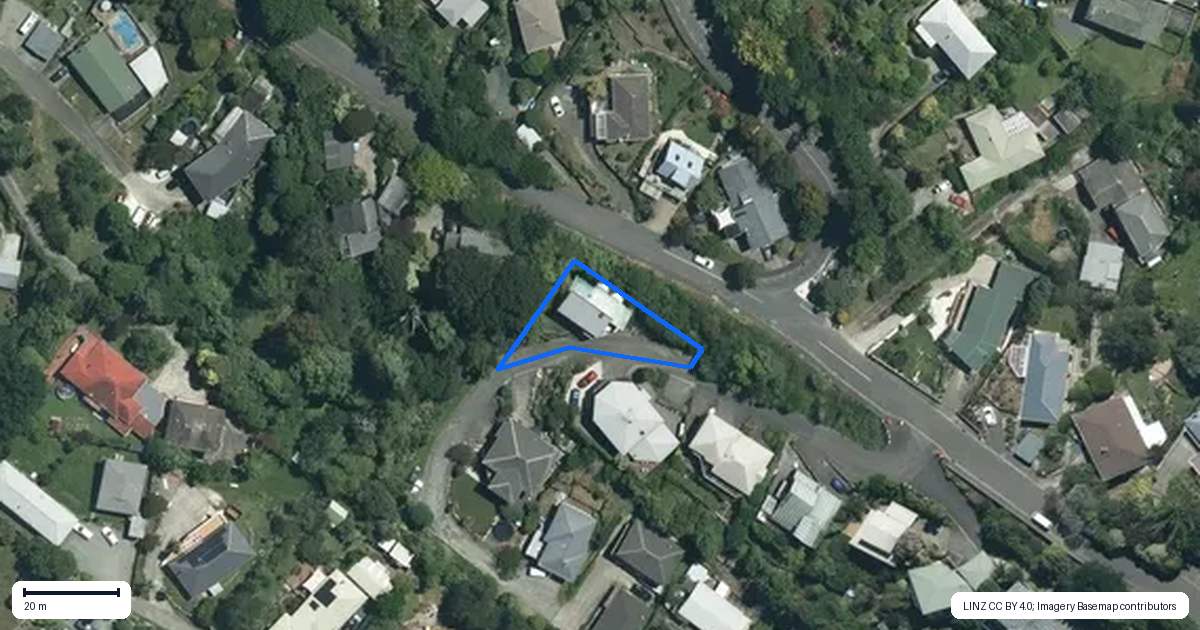 Property context map for 22 Maire Street, Tahunanui, Nelson