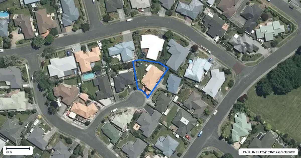 Property context map for 8 Elsa Kidson Court, Stoke, Nelson