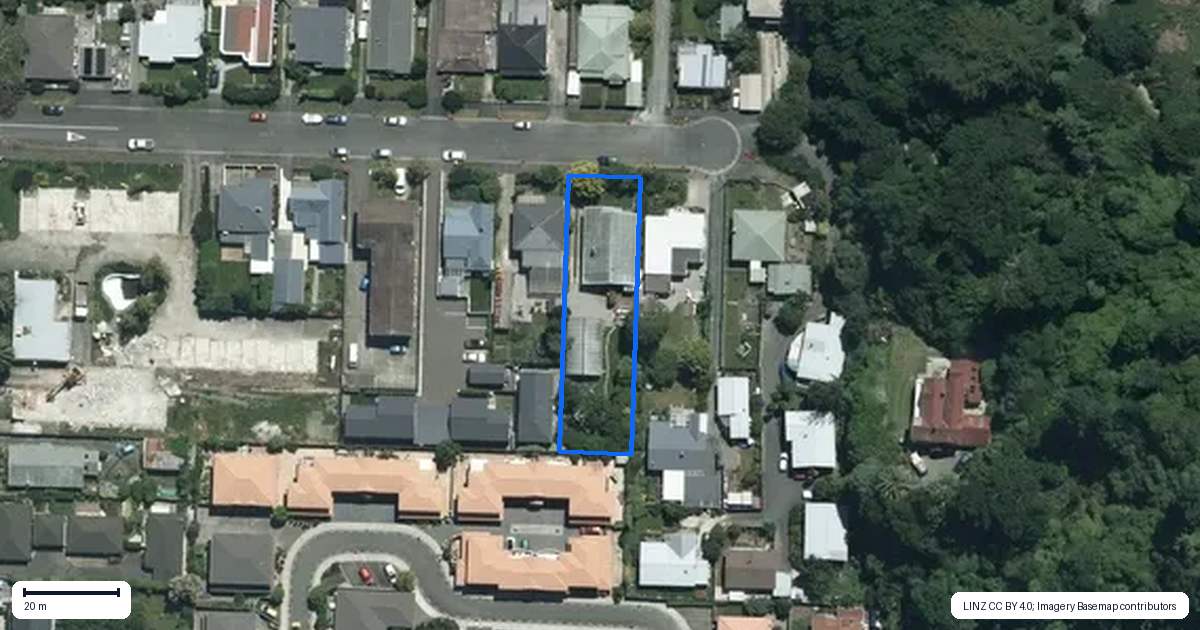 Property context map for 92 Cambria Street, The Wood, Nelson