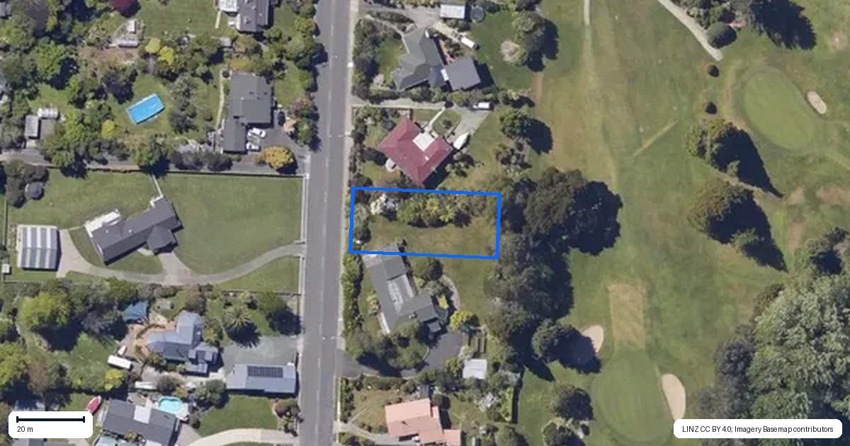 Property context map for 137 Thorp Street, Motueka